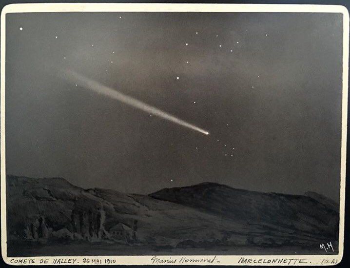 Comète de Halley - 1910